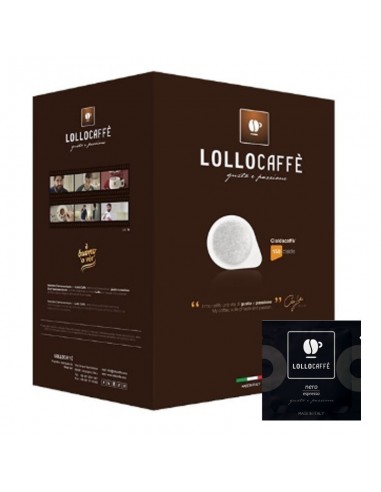 Combo Pack Lollo Caffè Cialda compostabile Espresso Nero - 450 cialde